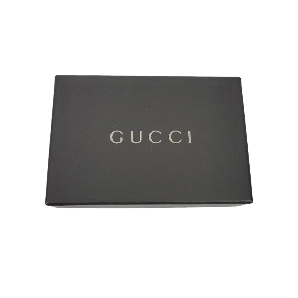 Gucci Black Monogram Trifold 6 Ring Keyholder Wallet - Picture 2 of 9